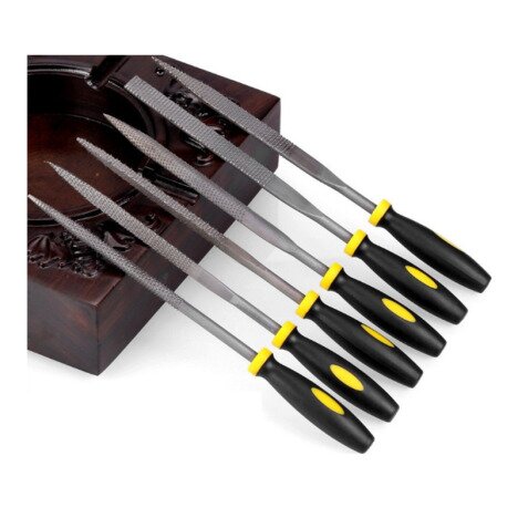 SET 6 PILE RASPER PENTRU METAL SI LEMN